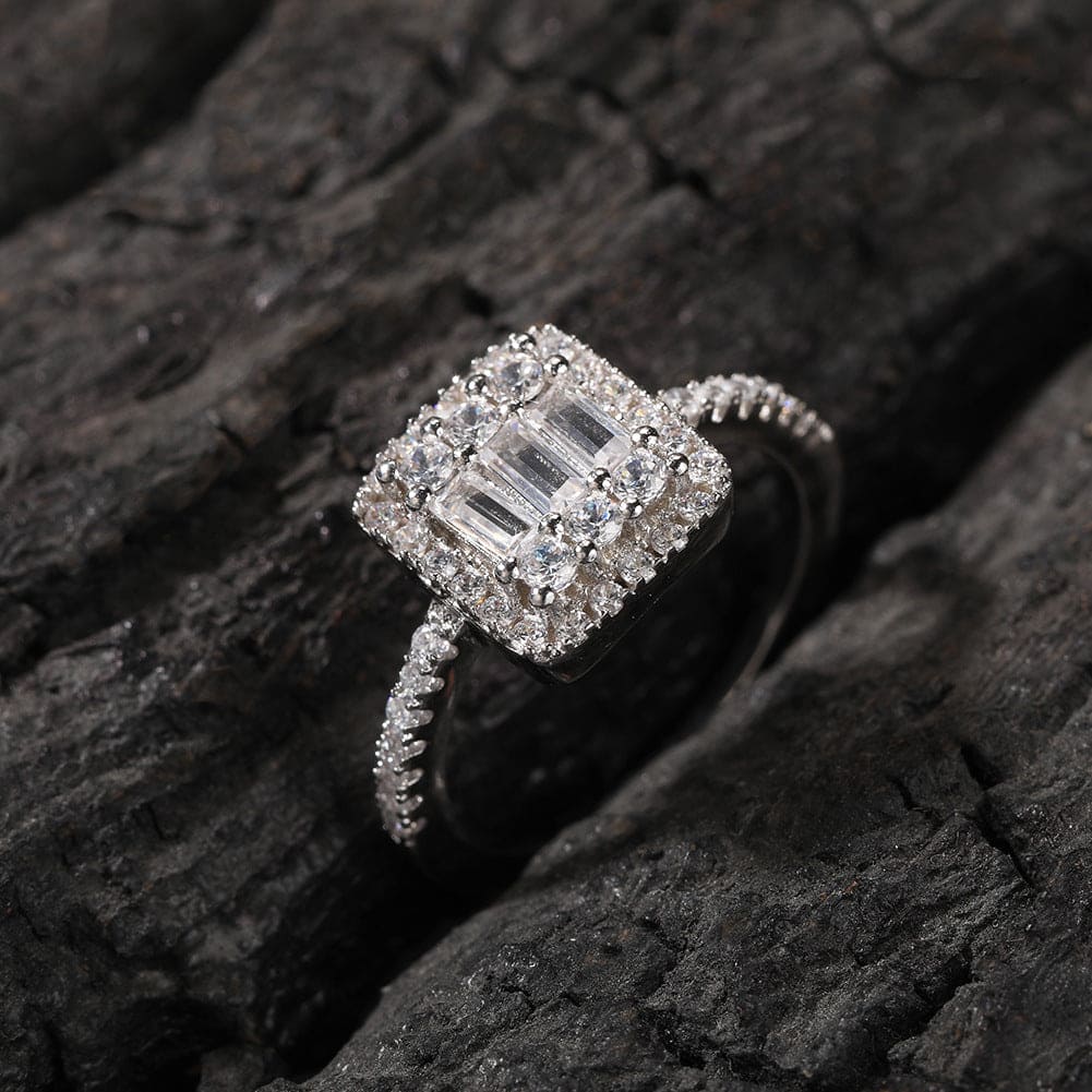 Delicate Ring | Zircon Engagement Wedding Ring