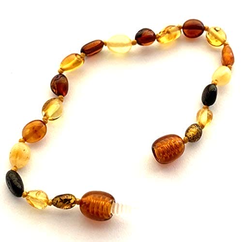 Amber Teething Bracelets & Anklets For Kids