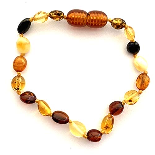 Amber Teething Bracelets & Anklets For Kids