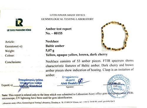 Amber Teething Necklace | Amber Beads Teething