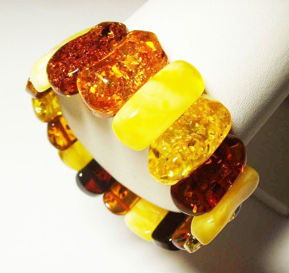 Real Amber Bracelet Natural Baltic Amber Bracelet amber beads Bracelet Amber Jewelry