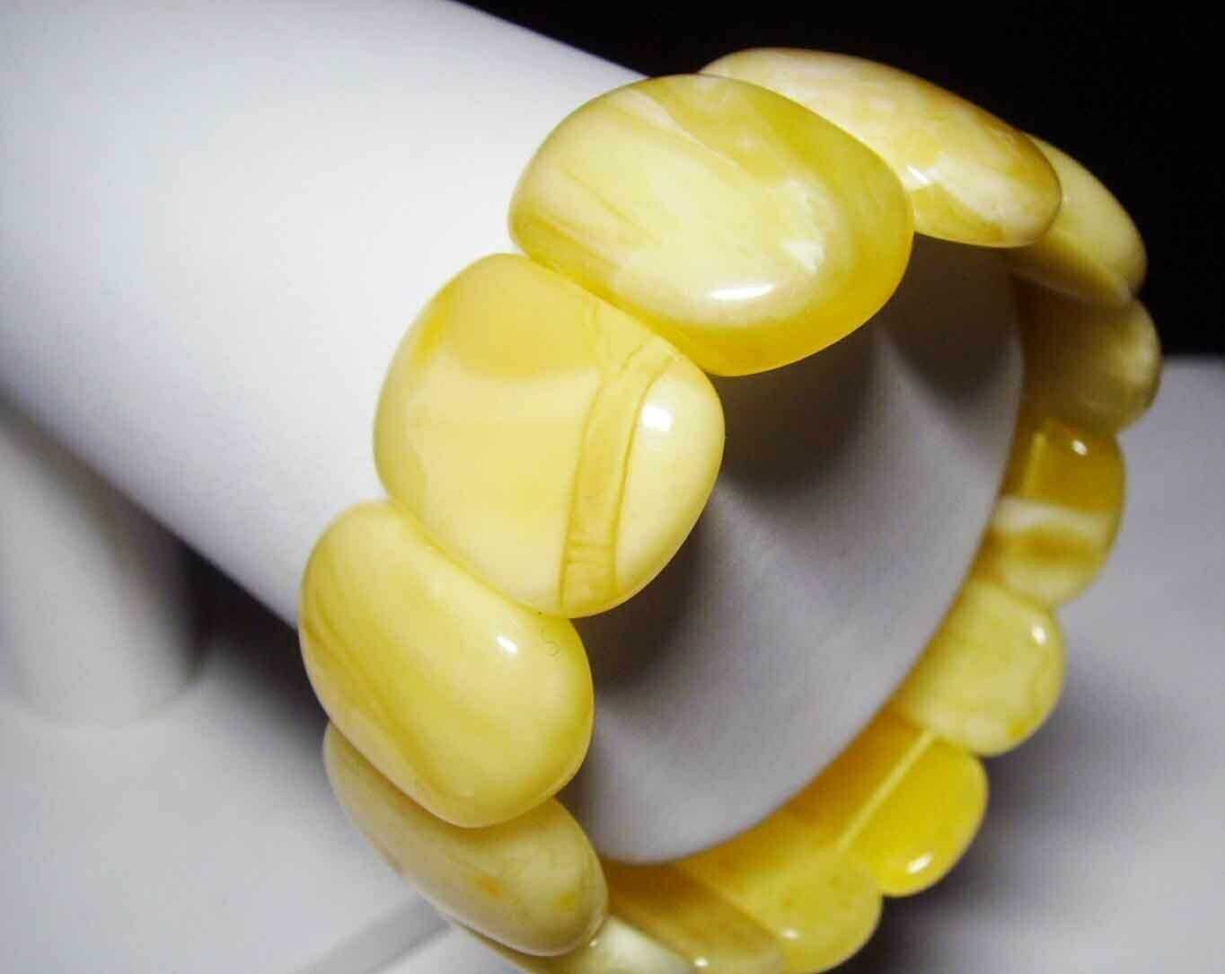 Amber Bracelet Natural Baltic Amber royal white amber pieces Amber Jewelry for women