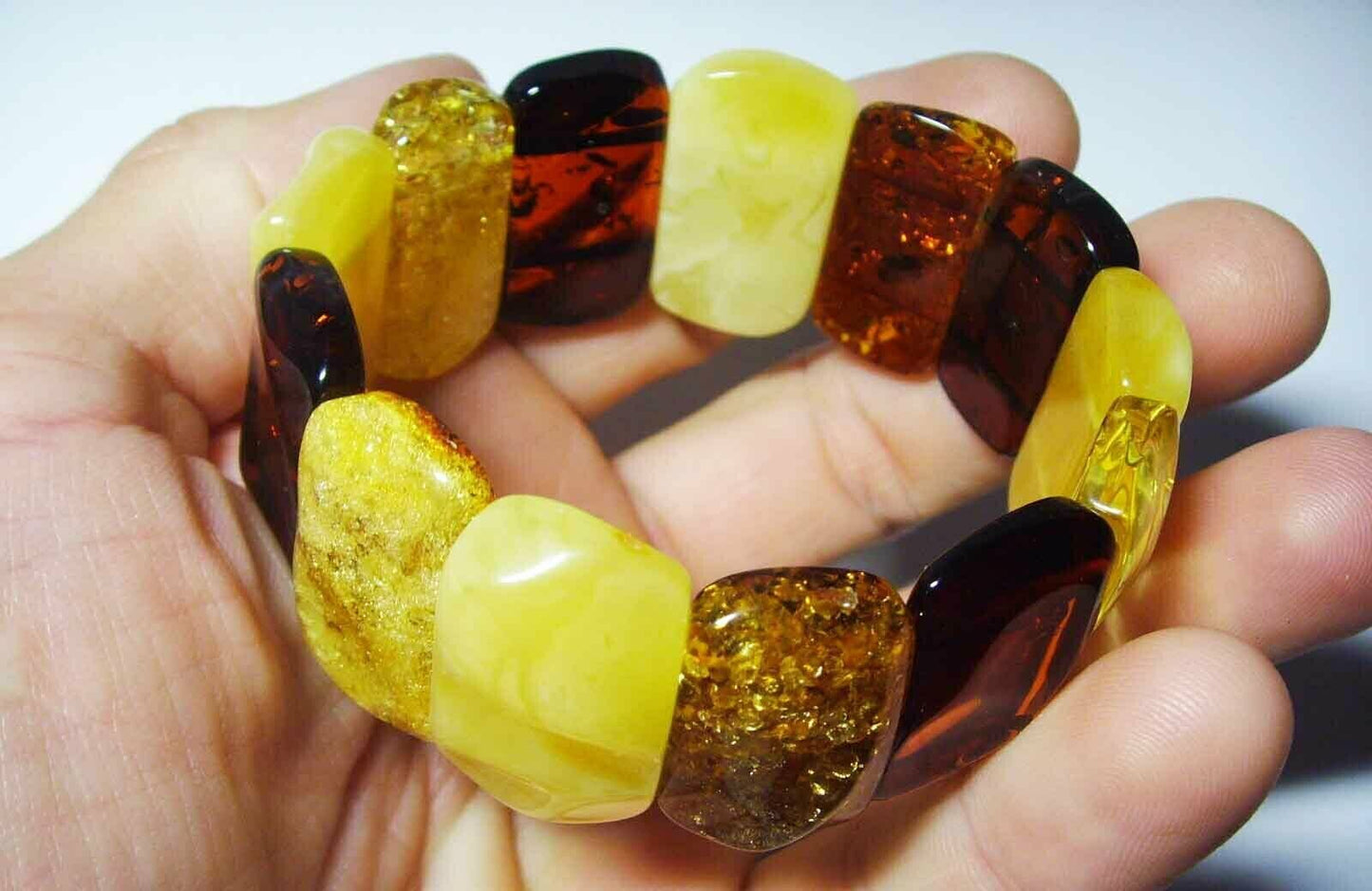 Amber bracelet GENUINE BALTIC AMBER bracelet amber jewelry - Amber bracelet for anxiety and stress