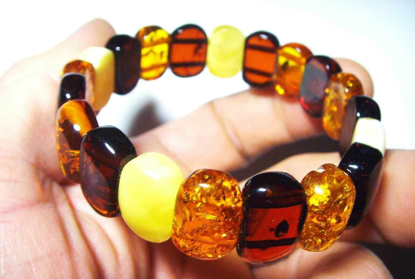 Amber Bracelet Natural Baltic Amber Jewelry amber stone bracelet handmade amber