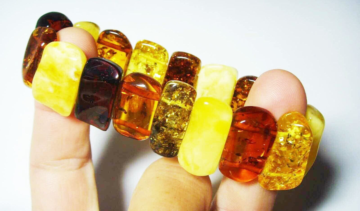 Real Amber Bracelet Natural Baltic Amber Bracelet amber beads Bracelet Amber Jewelry