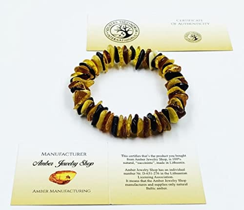 Natural Baltic Amber Bracelet | Baltic amber jewelry