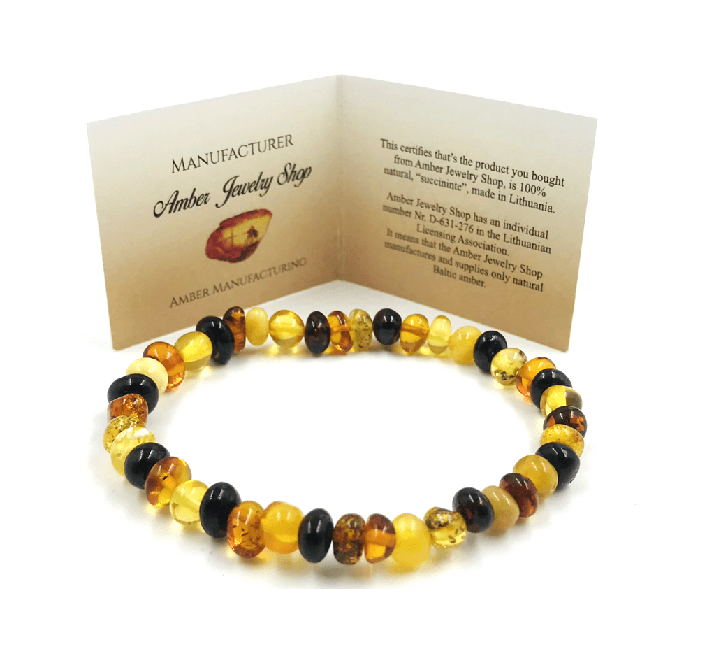 Amber Bracelet Natural Baltic Amber Jewelry