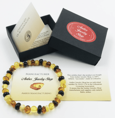Amber Bracelet Natural Baltic Amber Jewelry