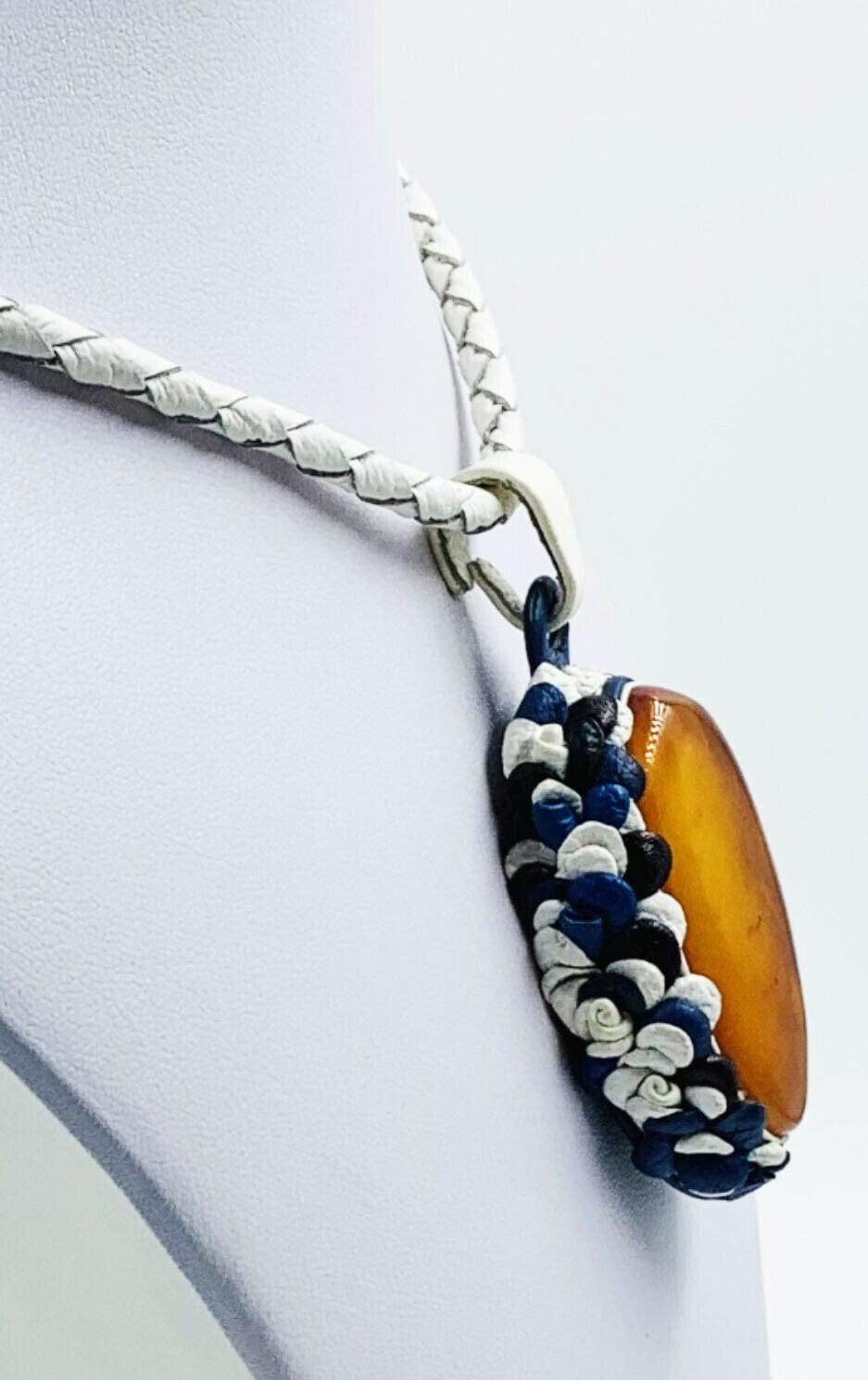 Natural amber necklace - amber pendant