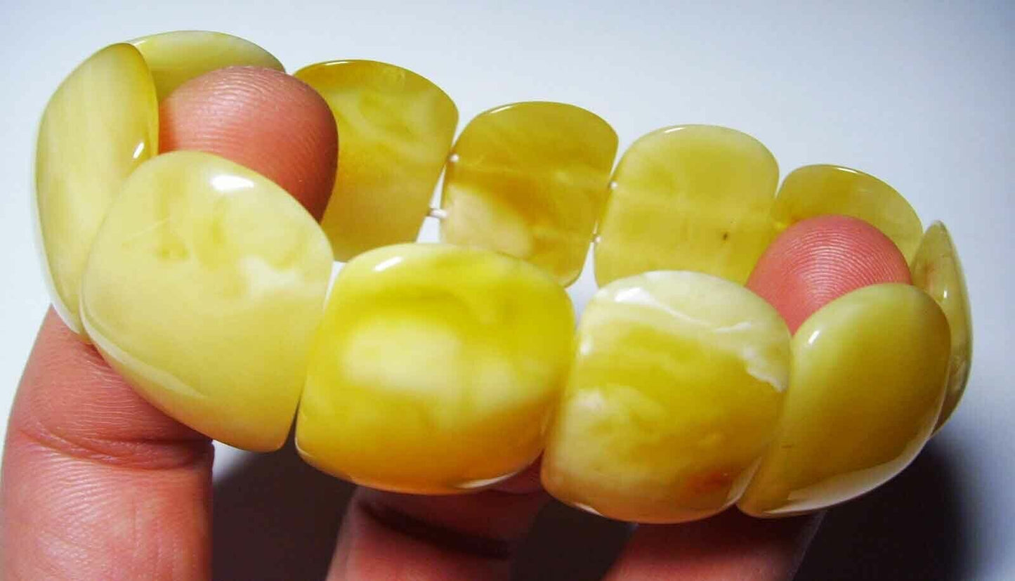 Amber bracelet Genuine Baltic Amber beads Bracelet Amber Jewelry for adult