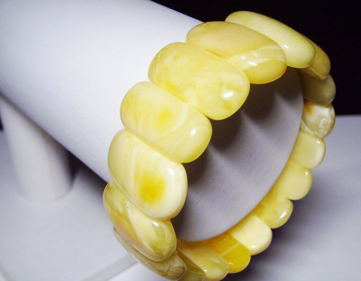 Amber Bracelet for Adults - Natural Amber Beads Bracelet