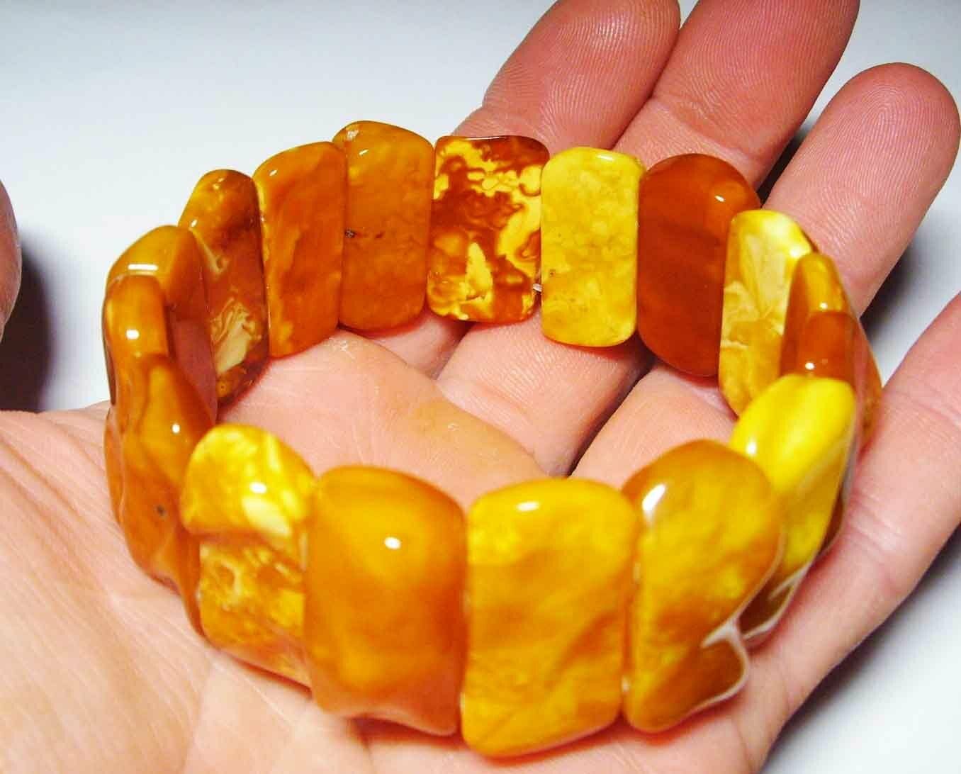 Baltic Amber Bracelet - Amber Jewelry