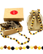 Raw Baltic Amber Teething Necklace for Babies – Natural Unpolished Amber Jewelry