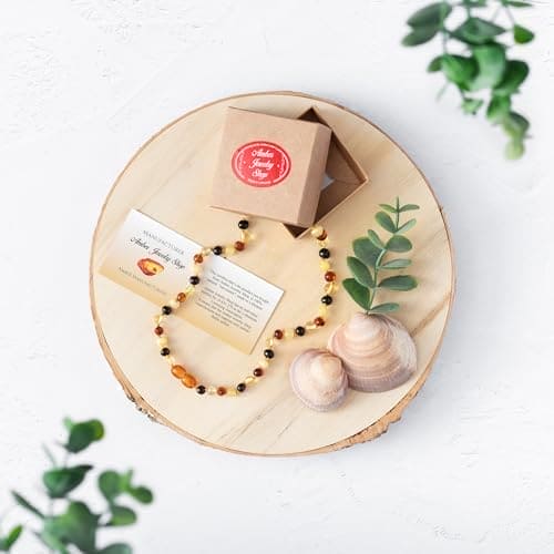 Amber Teething Necklace | Amber Beads Teething