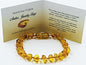 Amber Teething Bracelets & Anklets For Kids
