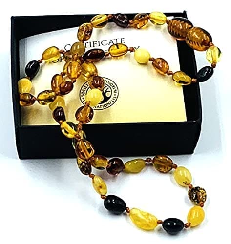 Amber Teething Necklace | Amber Beads Teething