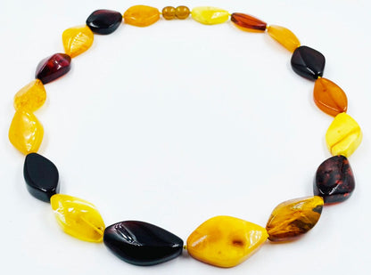 Natural Amber Necklace From Natural Baltic Amber beads -Amber Jewelry