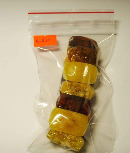 Luxury very large multicolor amber bracelet, massive amber jewelry, exclusive royal colorful amber bracelet, genuine Baltic amber 34gr. A811