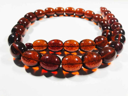 Amber Necklace - Massive large Amber Necklace - Natural Baltic Amber Jewelry pressed