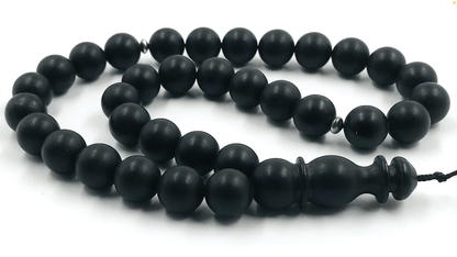 Islamic Prayer Amber 33 Beads Natural Amber Tasbih Misbaha Amber Rosary pressed