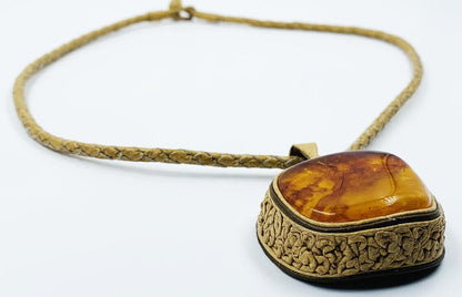 Amber Pendant Necklace - Baltic Amber Necklace For Women
