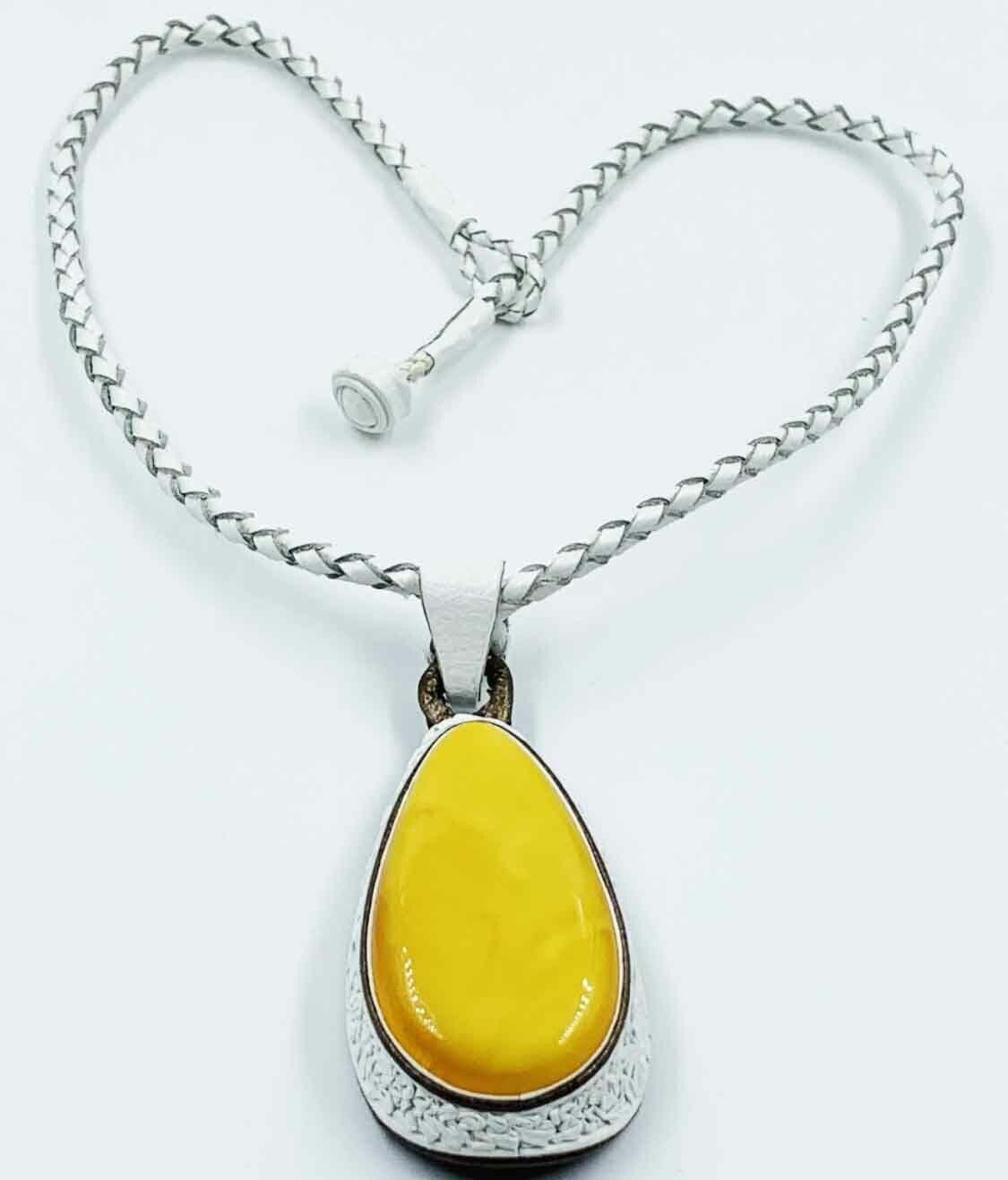 Baltic Amber Pendant Necklace - Amber Jewellery