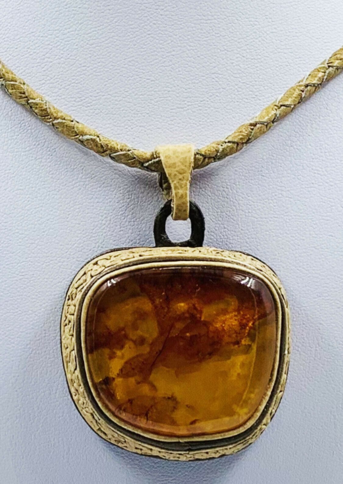 Amber Pendant Necklace - Baltic Amber Necklace For Women