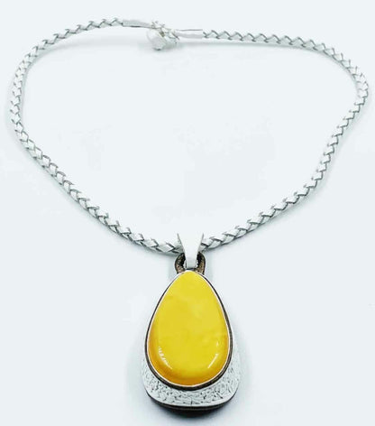 Baltic Amber Pendant Necklace - Amber Jewellery