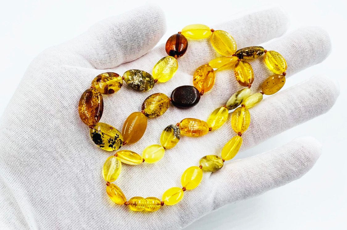 Natural Baltic Amber necklace set Necklace - Bracelet Set Amber Jewelry Gemstone