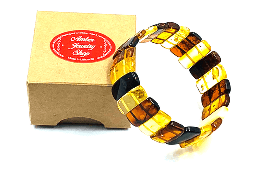 Natural Baltic Amber Bracelet For adults