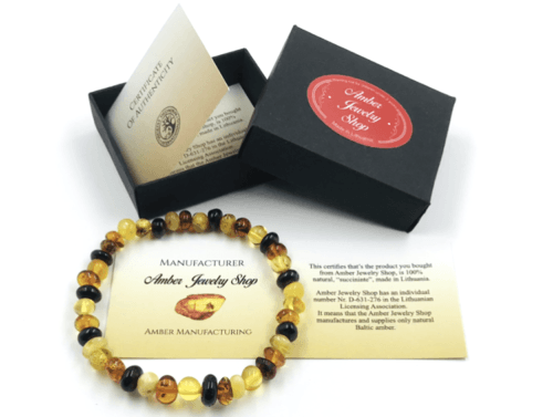 Amber Bracelet Natural Baltic Amber Jewelry