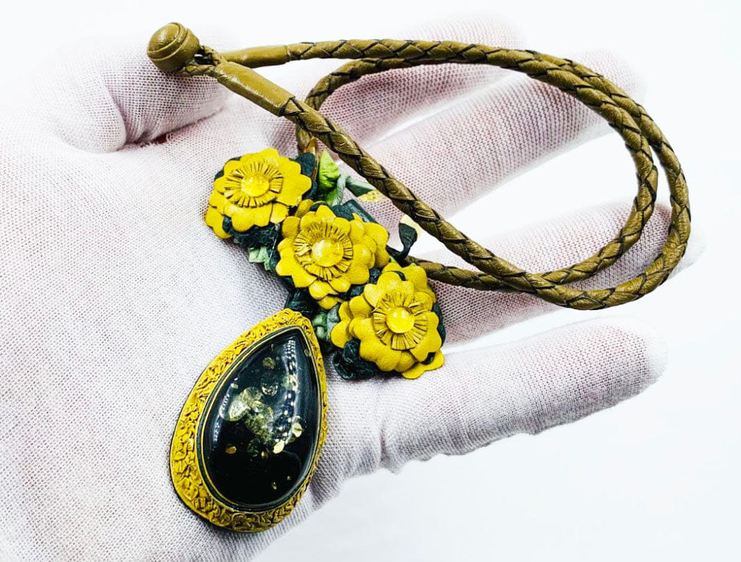 Antique Baltic Amber Gemstone Pendant Vintage Jewelry Luxury Rare Amber pendant