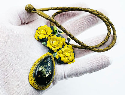 Antique Baltic Amber Gemstone Pendant Vintage Jewelry Luxury Rare Amber pendant