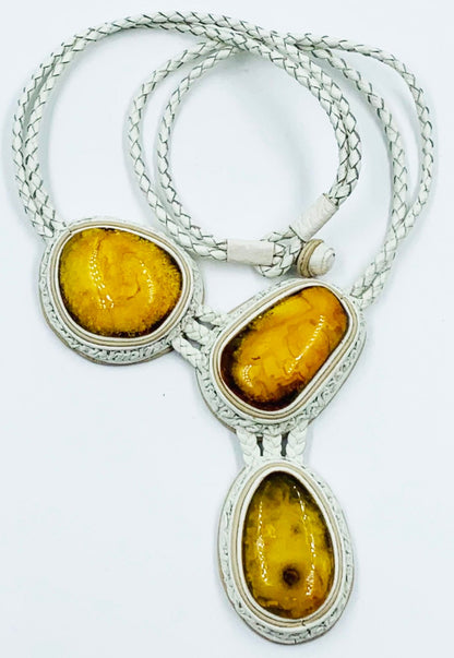 Collier Amber Necklace Genuine Old Baltic Amber Necklace for women Butterscotch