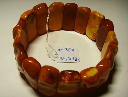 Baltic Amber Bracelet - Amber Jewelry