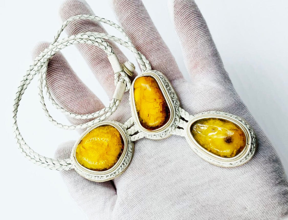 Collier Amber Necklace Genuine Old Baltic Amber Necklace for women Butterscotch