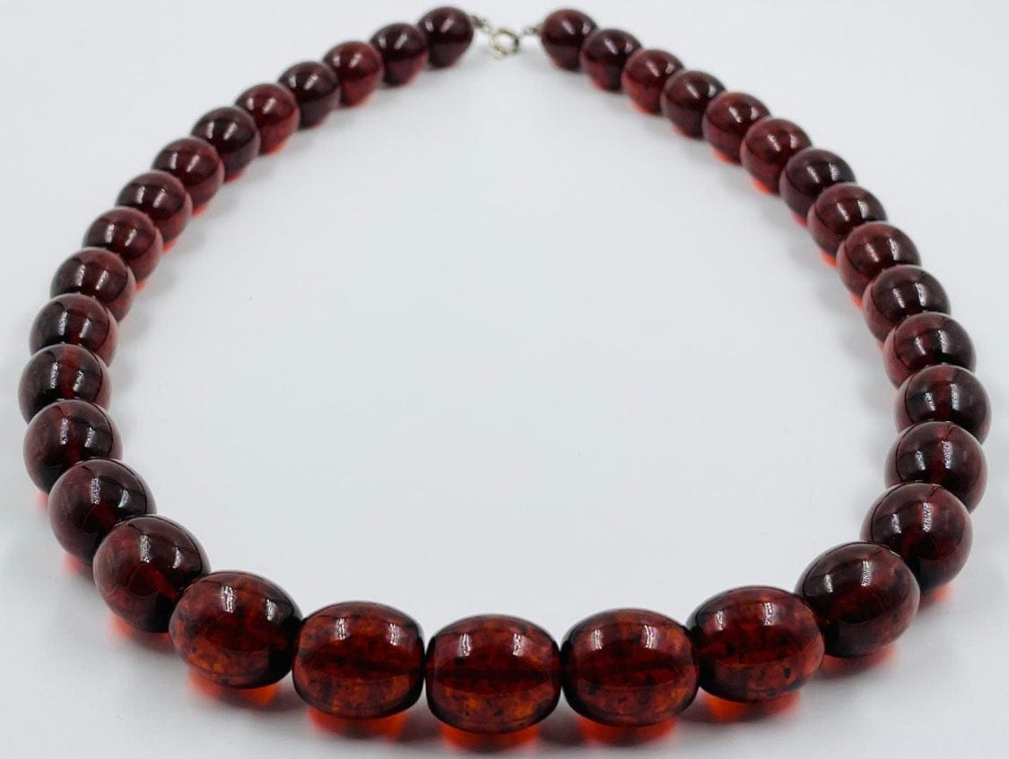 Natural Baltic Amber Necklace - Amber Jewelry pressed