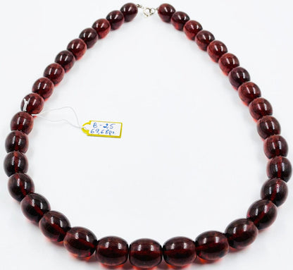 Natural Baltic Amber Necklace - Amber Jewelry pressed
