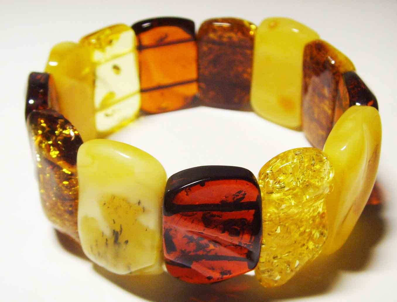 Luxury very large multicolor amber bracelet, massive amber jewelry, exclusive royal colorful amber bracelet, genuine Baltic amber 34gr. A811