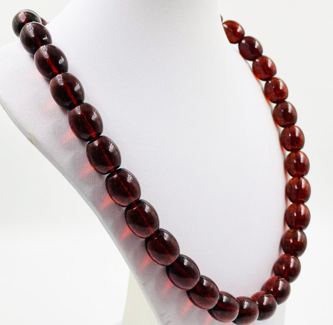 Natural Baltic Amber Necklace - Amber Jewelry pressed