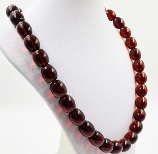 Natural Baltic Amber Necklace - Amber Jewelry pressed